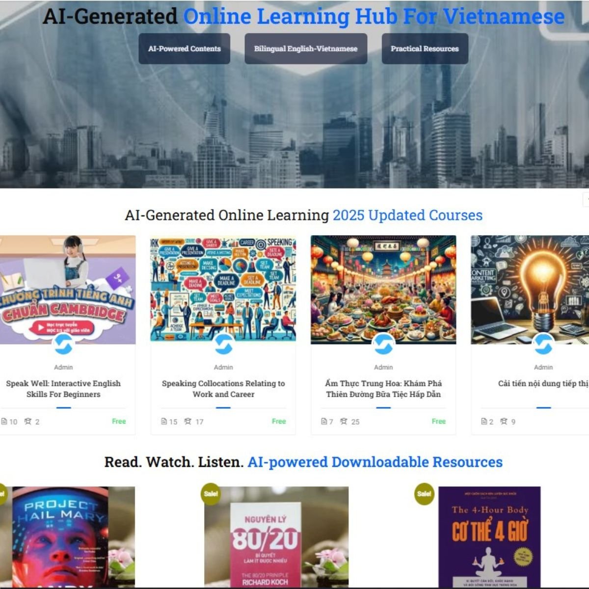 Học online với AI