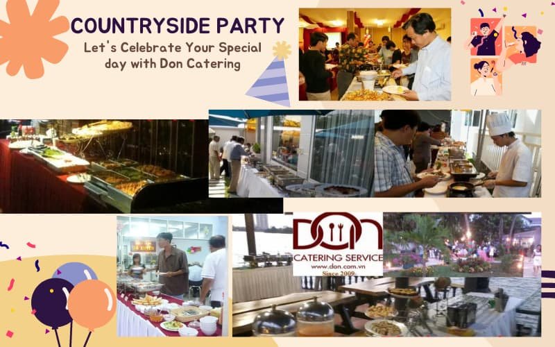 Hình ảnh sự kiện dịch vụ catering Don